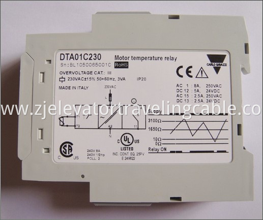 Motor Temperature Relay for ThyssenKrupp Escalators DTA01C230